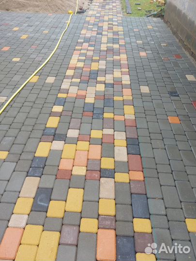 Тротуарная плитка укладка тротуарной плитки