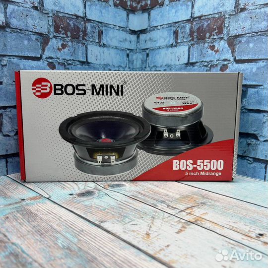 Динамики Bos-Mini 13 см 100w эстрадные