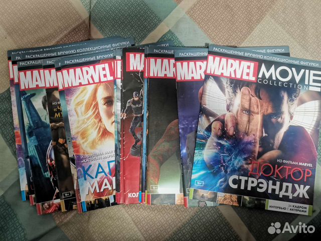 Журналы marvel movie collection