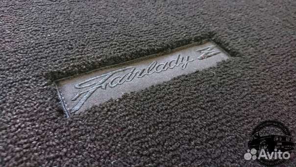 Ковер в багажник для Nissan Fairlady Z (Z32), черн