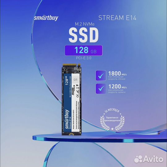 Ssd m2 nvme 128gb smartbuy