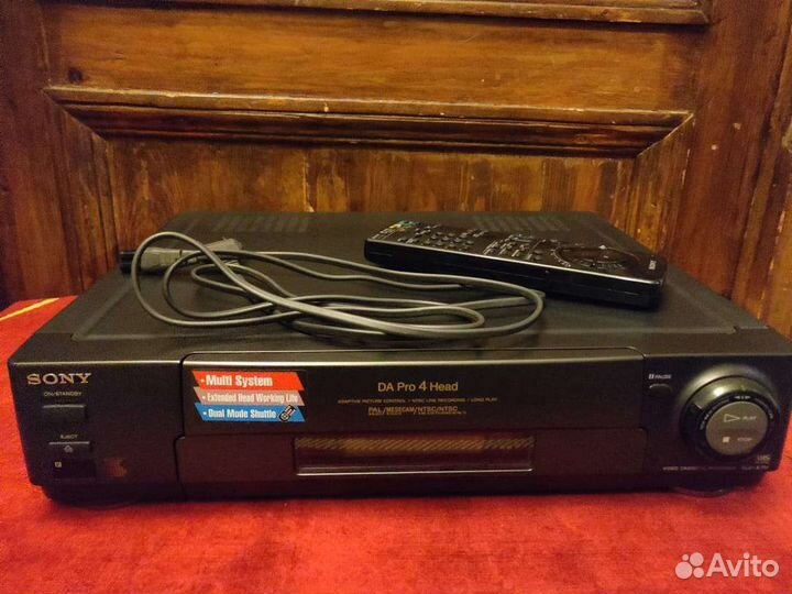 Видеомагнитофон sony slv-x711