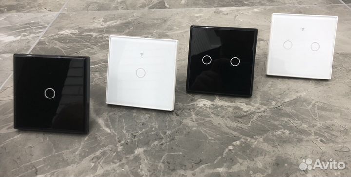 Сенсорный выключатель Wi-Fi 1/2х Клавешные