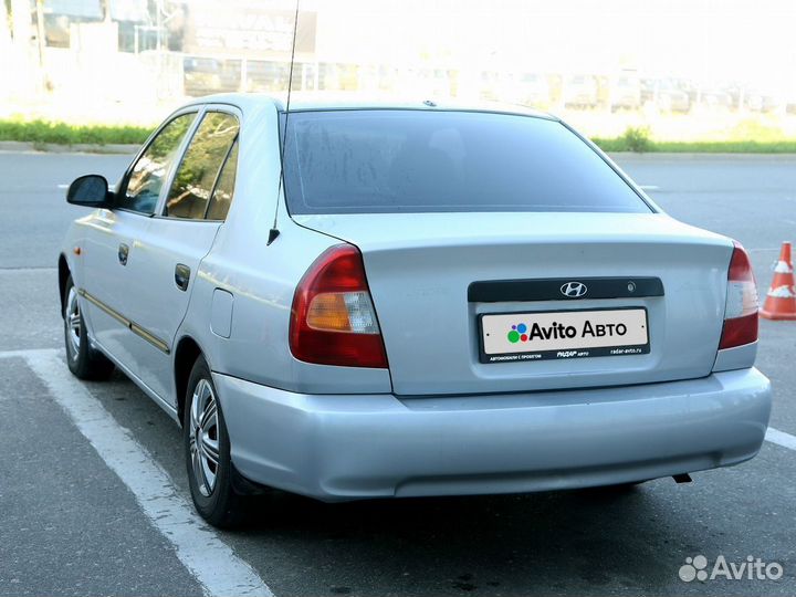 Hyundai Accent 1.5 МТ, 2007, 165 500 км