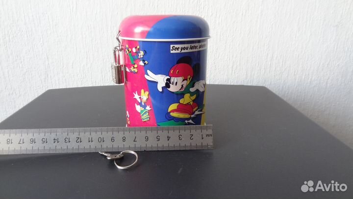 Копилка с замком многоразовая металлическая