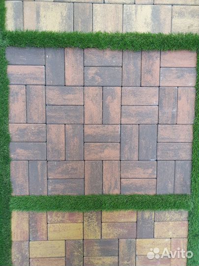 Брусчатка вибропрессованная