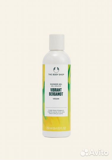 Гель д/душа Баттер bergamot THE body shop