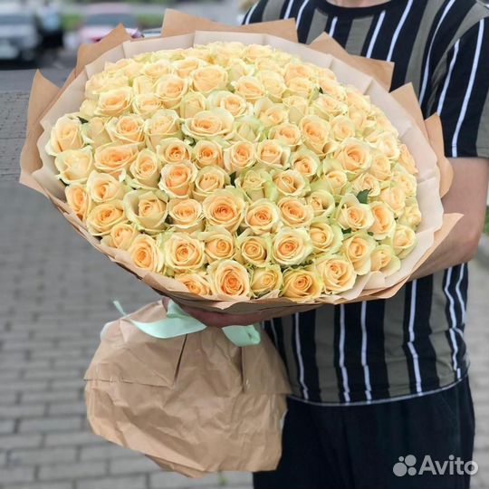 Крупные розы