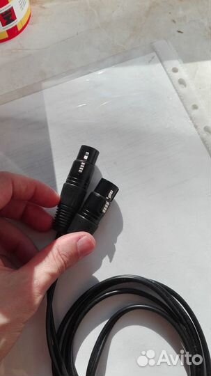 Аудио переходник, удлинитель Jack 3,5 - XLR