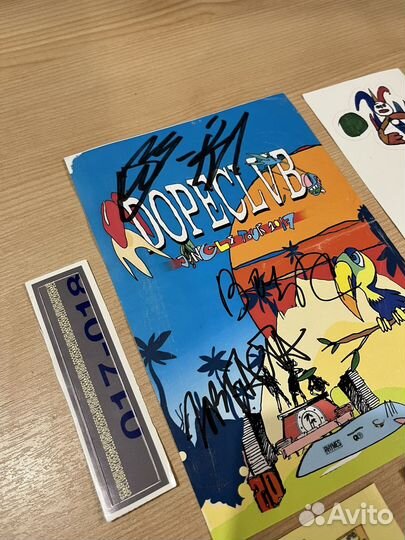 Афиша Наклейки dopeclvbworld