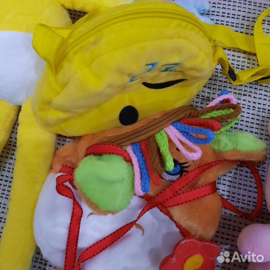 Мягкие игрушки пакетом