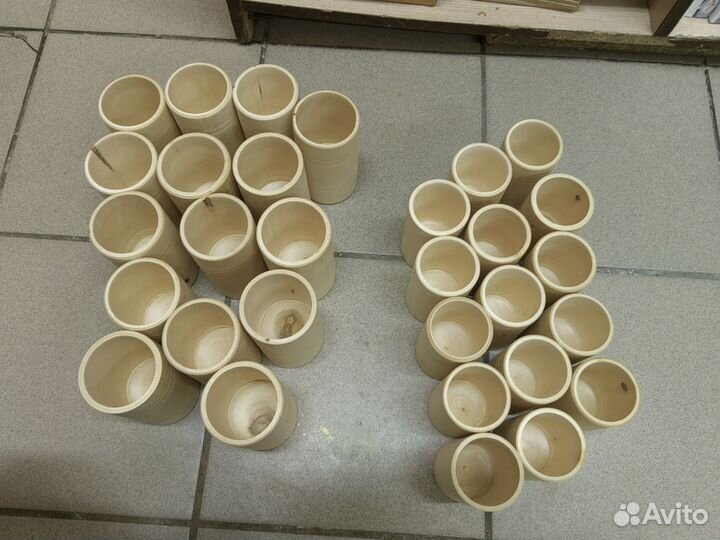 Карандашницы деревянные