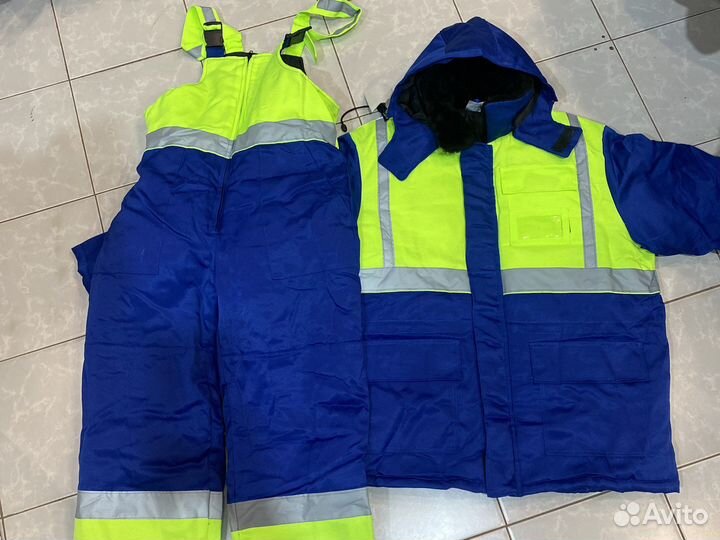 Зимний рабочий костюм Универсал, сигнальный. Форма