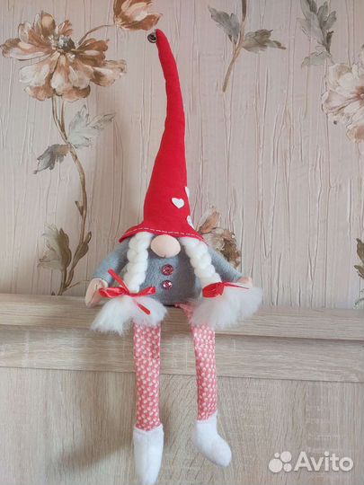 Скандинавский Гном, интерьерный, ручная работа