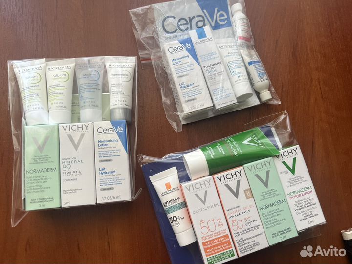 Миниатюры косметики пробники