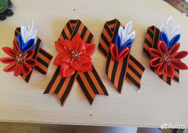 Георгиевская лента броши