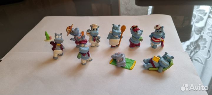 Киндер 90х крокодилы, бегемоты, слоны, пингвины