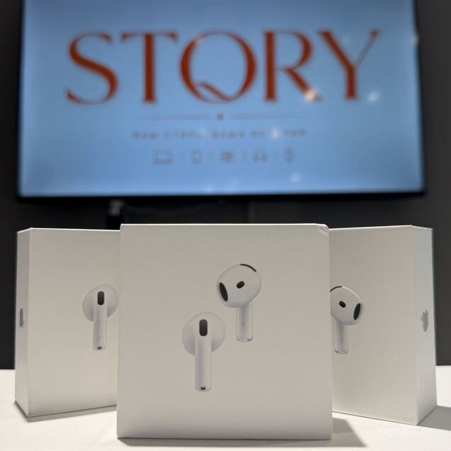 Apple Airpods 4 новые+ оригинал