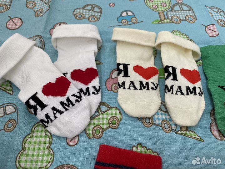 Носочки, пинетки, варежки для малыша