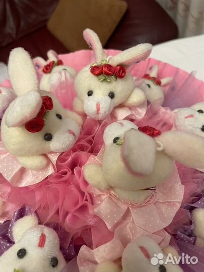 Букет из мягких игрушек