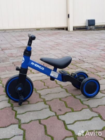 Трехколесный велосипед беговел 2 в 1