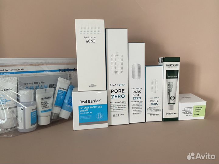 Остатки корейской косметики