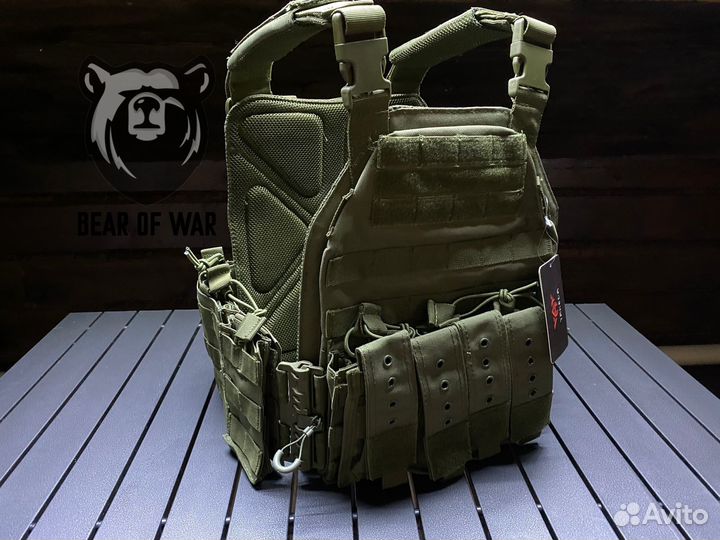 Плитник с броней (бр2) и подсумками (разные цвета)