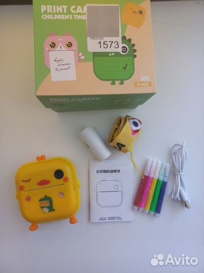 Детская чековая камера мгновенной печати Safinaz