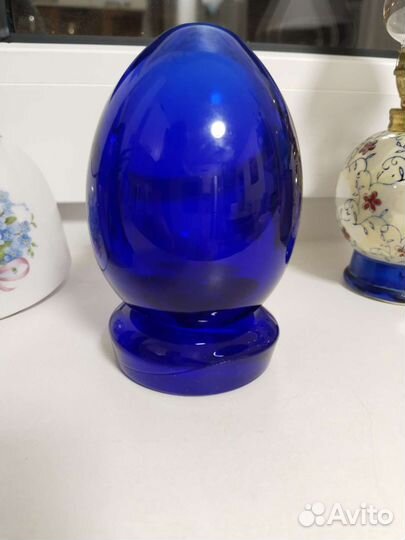 Яйцо стекло винтаж