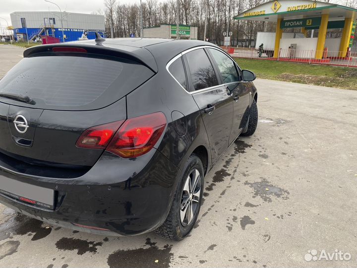 Opel Astra 1.6 AT, 2010, 172 000 км