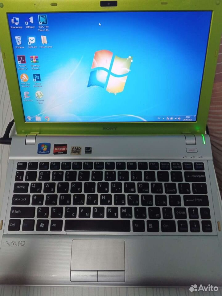 Ноутбук Sony vaio