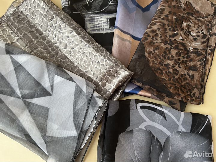 Шейные платки, цена за 6 штук новые