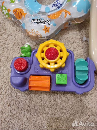 Горка,круг на шею,игрушка для купания
