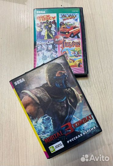 Картриджи 16Bit (сега)