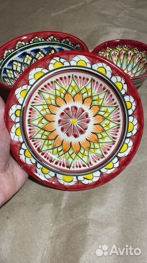 Тарелка узбекская