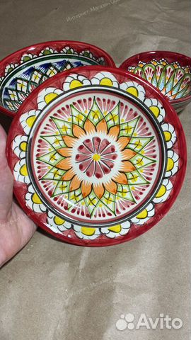 Тарелка узбекская
