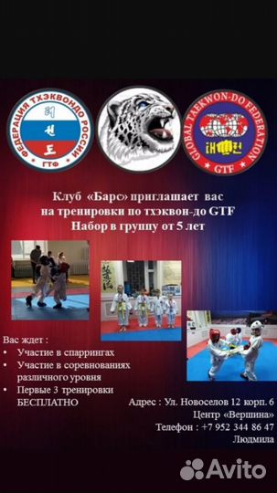 Тренер по тхэквондо