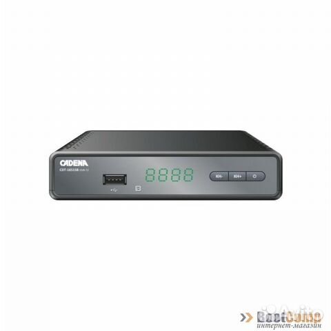 Приемник цифровой эфирный Cadena CDT-1651SB