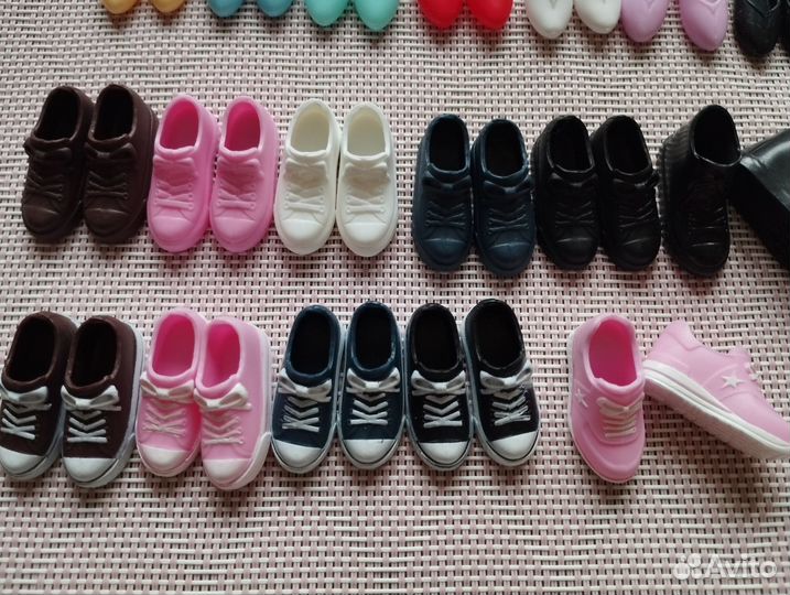 Обувь для Барби стандарт, пышки, высокой / Поппи