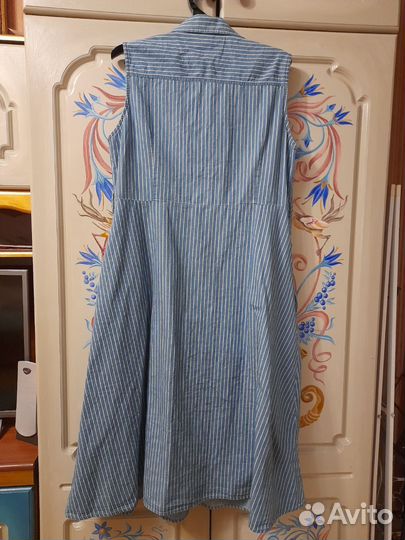 Сарафан джинсовый женский 46 48