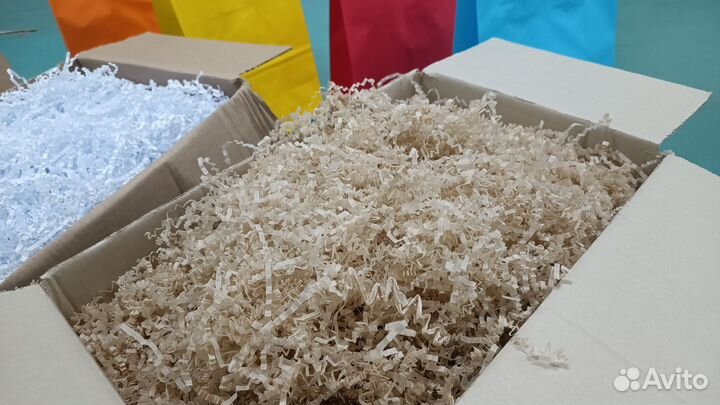 Бумажный наполнитель для подарков