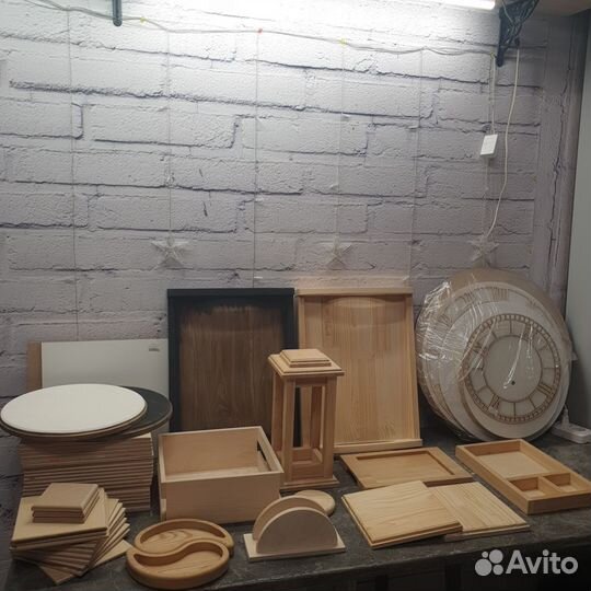 Деревянные заготовки, подносы, менажницы, борды