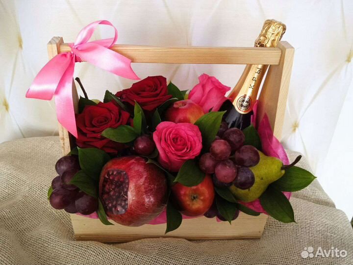 Корзина с фруктами