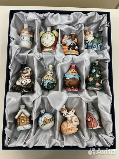 Подарочный набор мини-штофов Лефортовский фарфор