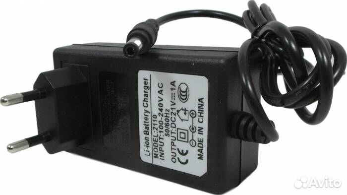 Зарядное устройство для Li-Ion аккумуляторов 21.0В