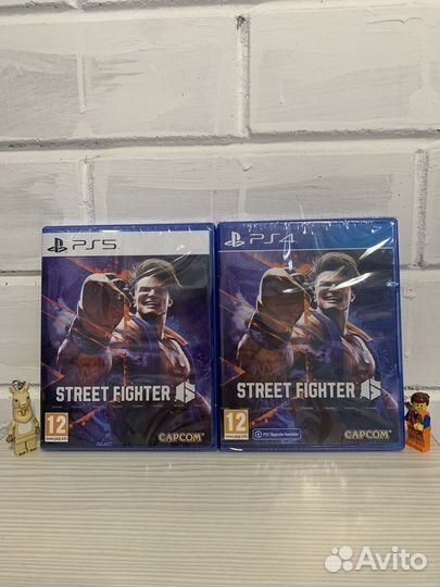 Новый Street fighter 6 запечатанный PS4/PS5
