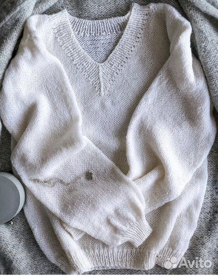 Джемпер ручная вязка