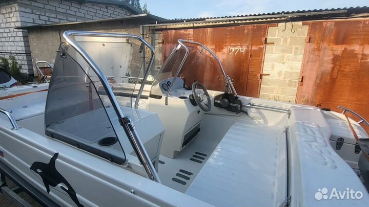Лодка Terhi twin C 475 с мотором и прицепом
