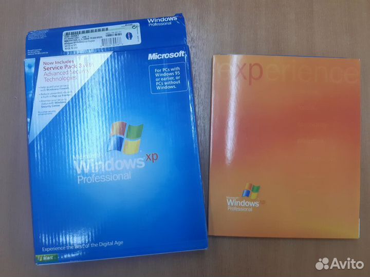 Windows XP Pro SP3 EN BOX (Новый-Б/У)