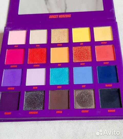 Тени для век beauty bay sunset horizons